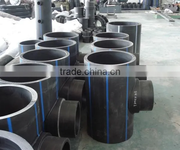 Automatic Saddle Fitting Fabrication Machine for Butt Fusion Welding Reducing Tee PE Pipe Fittings photo-3