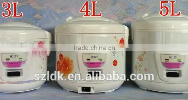 3L/4L/5L 12V dc Rice Cookers Portable Solar dc Rice Cooker photo-2