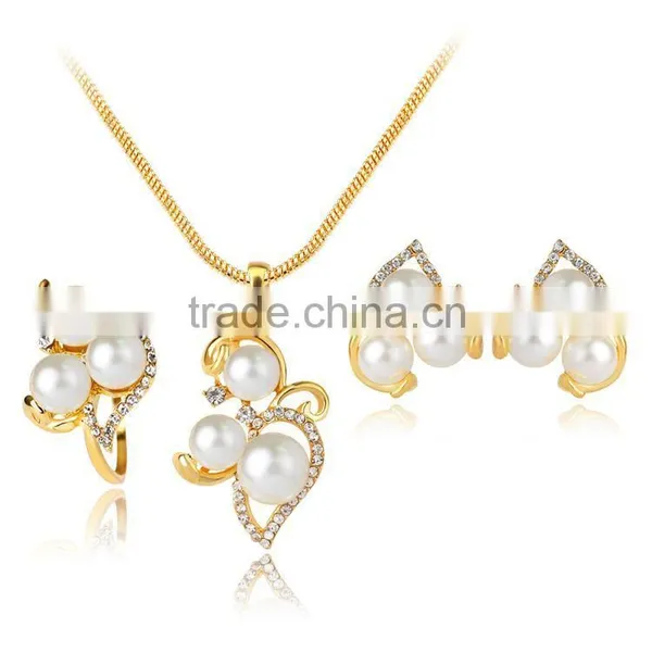 Simulated Pearl Indian Wedding Jewelry Sets for Women photo-5
