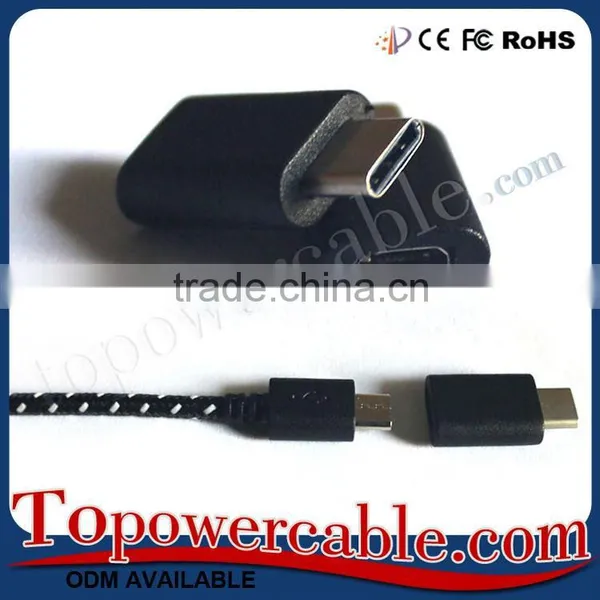 For Android Reversible Design USB 3.1 Type C TO MICRO USB Connector photo-2