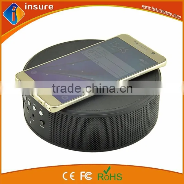 Mini Size Round Chargeable Speaker With 2000mA Battery photo-5
