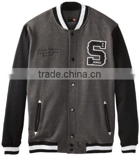 Fashion Wear Cotton Fleece Jacket,custom Fashionwear Varsity Jacket,streetwear Baseball Cotton Fleece Jacket photo-6