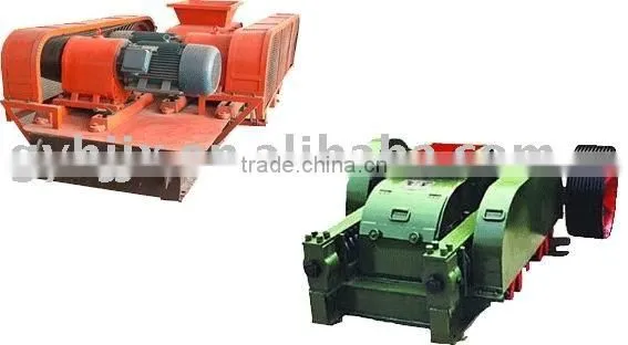 double roller breaker with higb quality for clay brick machine