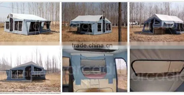 Rear Folding Soft Floor Trailer Tent photo-4