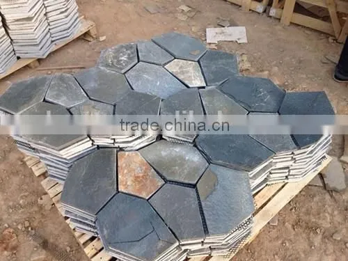 Popular Irregular Slate Crazy Paving Stone photo-2