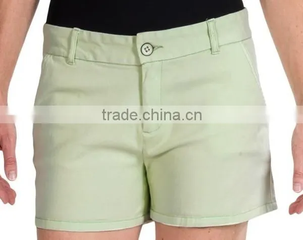 One Button Women Bermuda Shorts