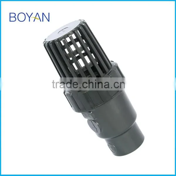 China Suppliers Red PVC 20mm-160mm Plastic Pump Foot Valve photo-5