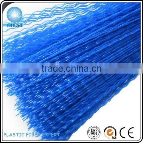 High Performance Diameter 0.25mm Blue Color Crimped PP Brush Monofilament Polypropylene Filament for Sanitary Brush photo-4