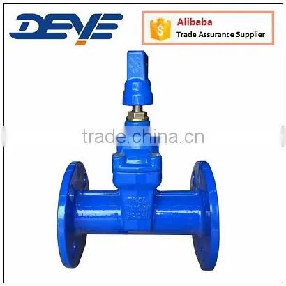 Soft Seat Light Weight DIN F4 Ductile Iron Gate Valve photo-2