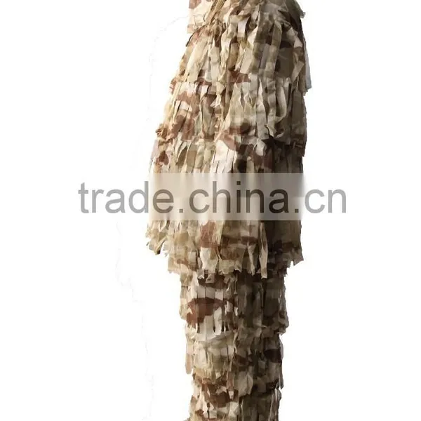 2015 NEW 3-D Camo Camouflage Suit Ghillie Suit Hunting Jacket Hunting Pants photo-3