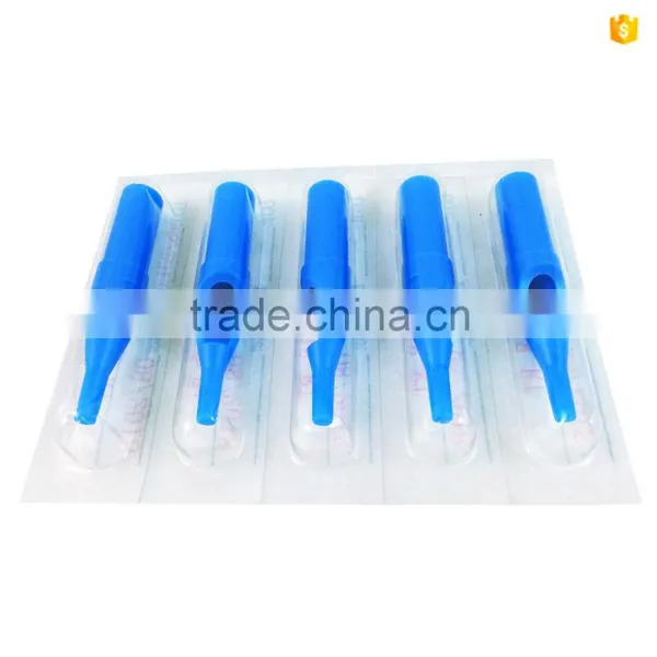 18RT Blue High Quality Disposable Tattoo Tip