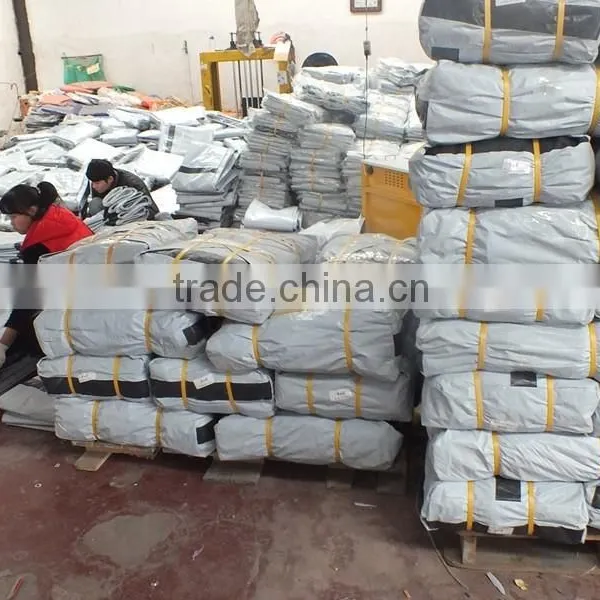 2015 Promotional Camping Tarp Tent Material for Sale Black Striped Tarpaulin Fabric photo-6