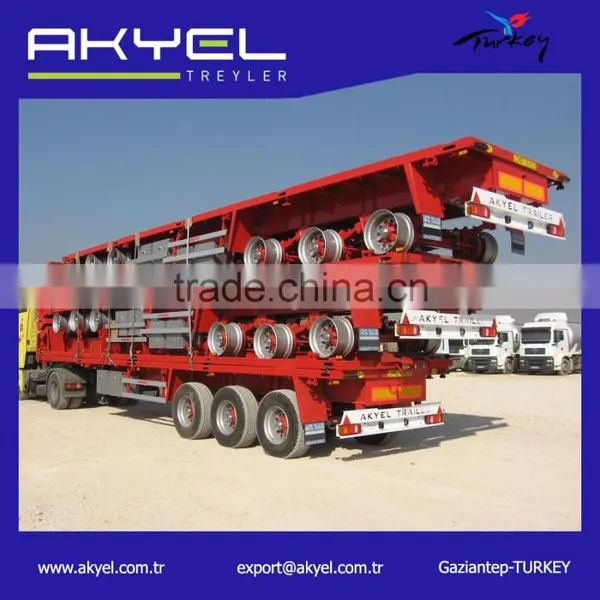 Wholesale 40ft Container Transport Semi Trailer With Container Locks photo-4