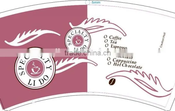 pe Coated Paper for Cup in Specialty Paper