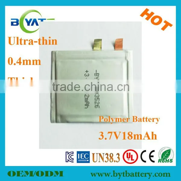 3.7v Recharger Batterie Rechargeable Ultra Thin Lipo Battery for Digital Devices Quality Choice photo-5