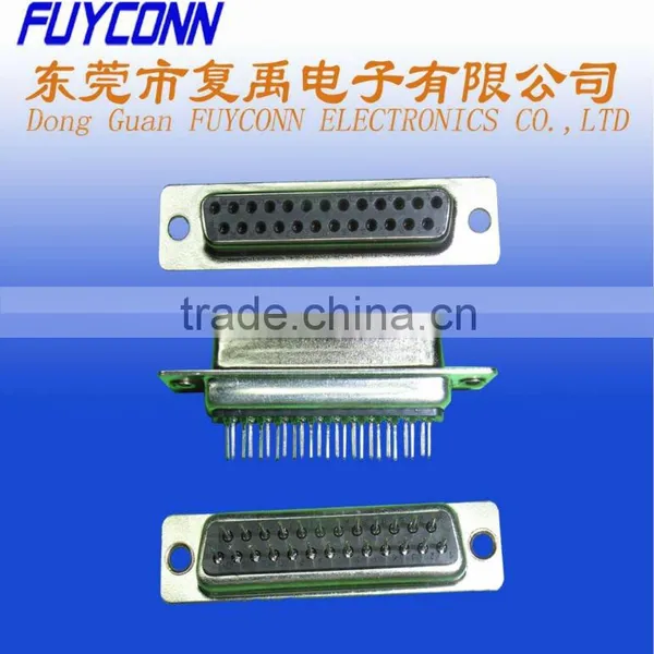 25PIN D-SUB Female PCB Connector