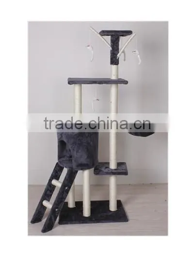 Cat Tree Condo Furniture Scratching Post Pet Cat Kitten House High Quality photo-6