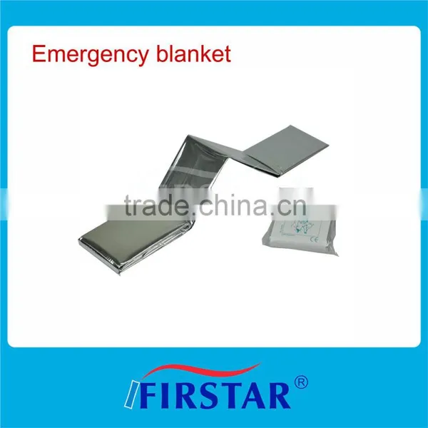 Aluminized Non-stretch Polyester Gold Emergency Blanket photo-6