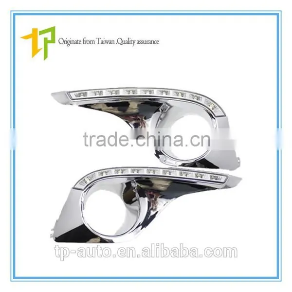 China High Quality Headlight Eyebrow/ Car Head Lamp Eyebrow for Toyota 09NEW HIGHLANDER
