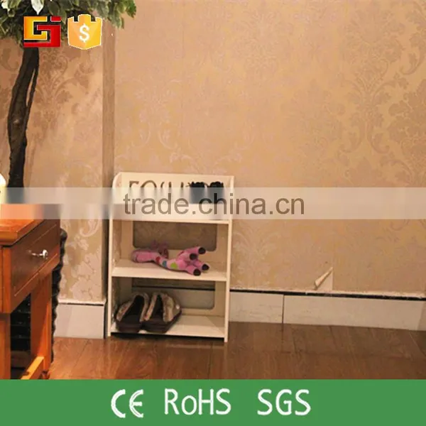 3 tiers DIY assembled pretty 50 pair shoe rack