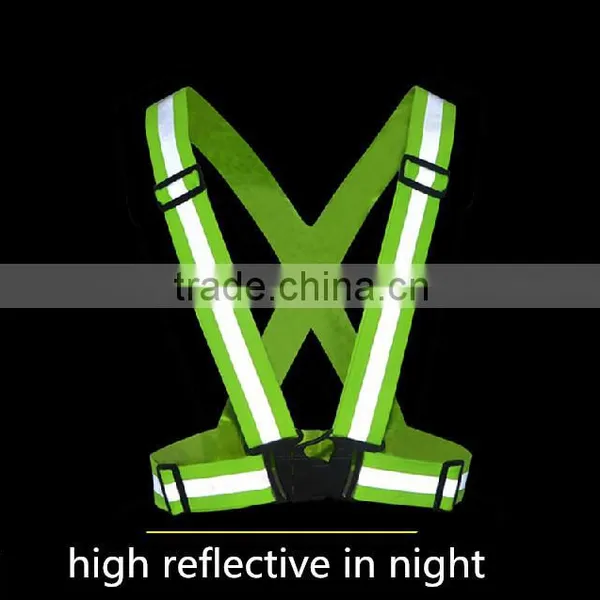 OEM High-Visibility Orange Yellow Reflective Safety Fluorescent Safety Vest photo-3