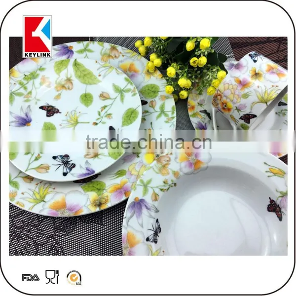 Wholesale 16pcs Dinner Set Germany Elegance Fine Porcelain Dinner Set photo-6
