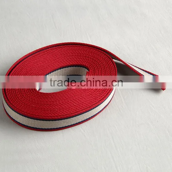 Hangzhou Factory Custom Striped Webbing Tape for Outdoor Packbags photo-2