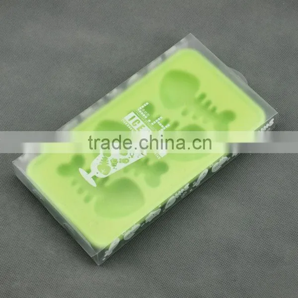 100% Food Grade Wholesale Fish Bone Style Flexible Ice Cube Tray photo-5