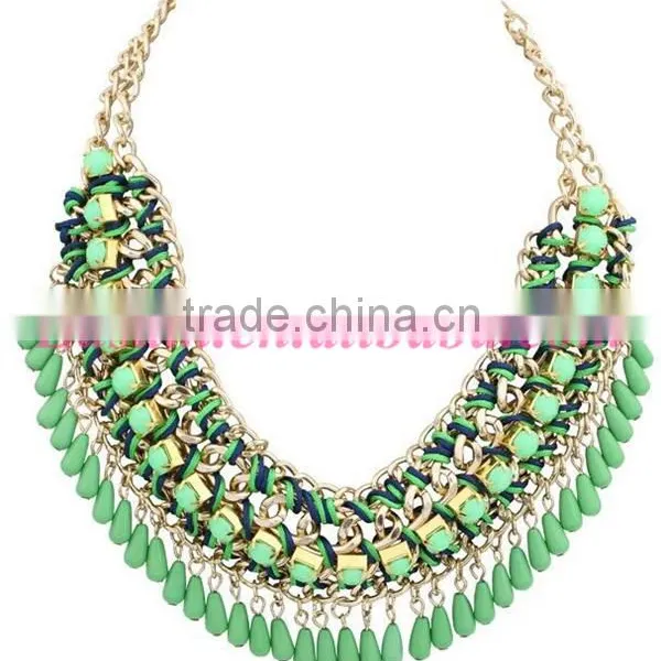 Fashion Bohemia Multi-layer Tassel Statement Beaded Necklace Quality Choice photo-5