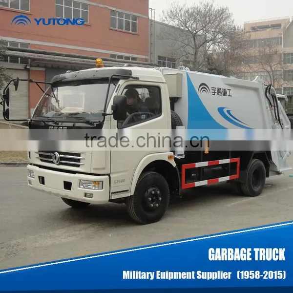China 4x2 6m3 Capacity Small Garbage Compactor Truck photo-2