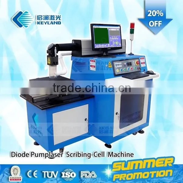 WUHAN KEYLAND Solar Cell Semiconductor Fiber Scribing Machine, Solar Cell Laser Scriber for Cutting Solar Cells photo-6
