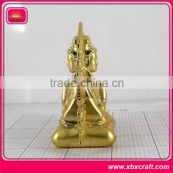 Customized 3d Figurine Buddha Figurines Gold Statue photo-4