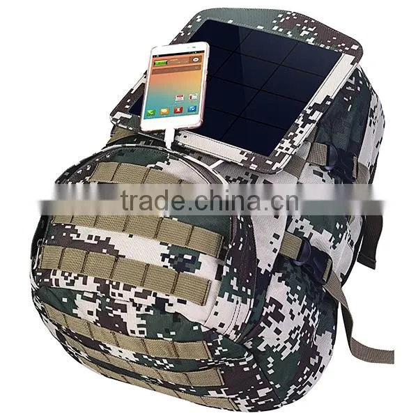 6.5W Polyester Solar Backpack for Sale photo-2