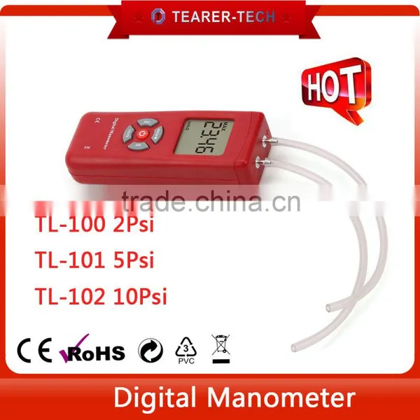 TL-100 Newly Dual Air Pressure Gauge Manometer Oil Pressure Gauge and Oxygen Manometer Pressure photo-4