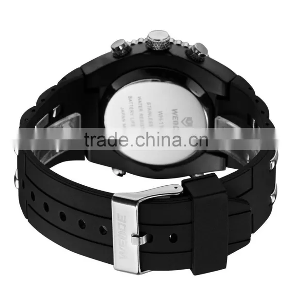 WEIDE WH1107-3 30 Meters Waterproof Plastic Band Watches for Resale World Cup Promotional Items photo-6
