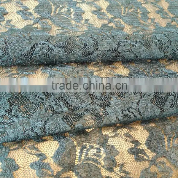 Lady Dress Lace Fabric Textile Factory Spandex Huzhou Good Garment Market