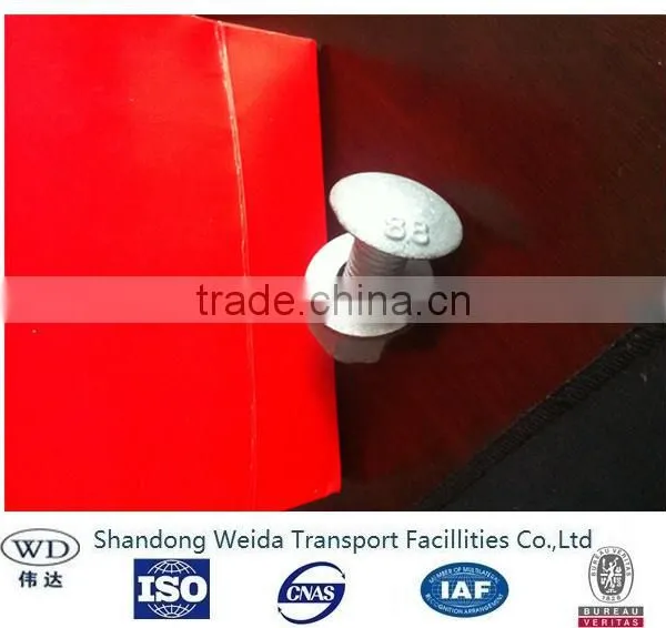 Galvanized Bolt and Nut Highway Guardrail Used photo-4