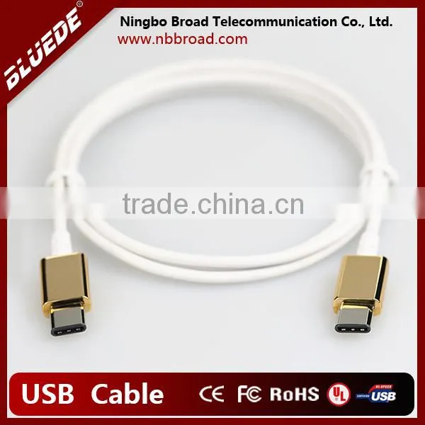 Low Price Top Quality Gold Plated Contacts Shiny Type PVC Material Usb 3.1 Type c 10gbps Cable photo-2