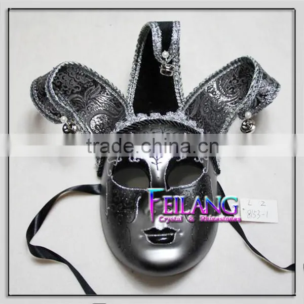 Full Face Sculptural Wall Venetian Mask photo-4