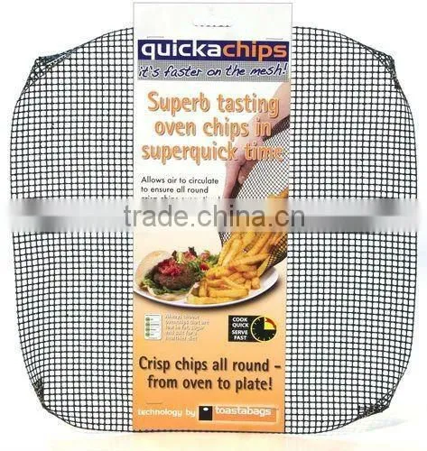 PTFE Non-stick Quickachips Oven Mesh Basket photo-3