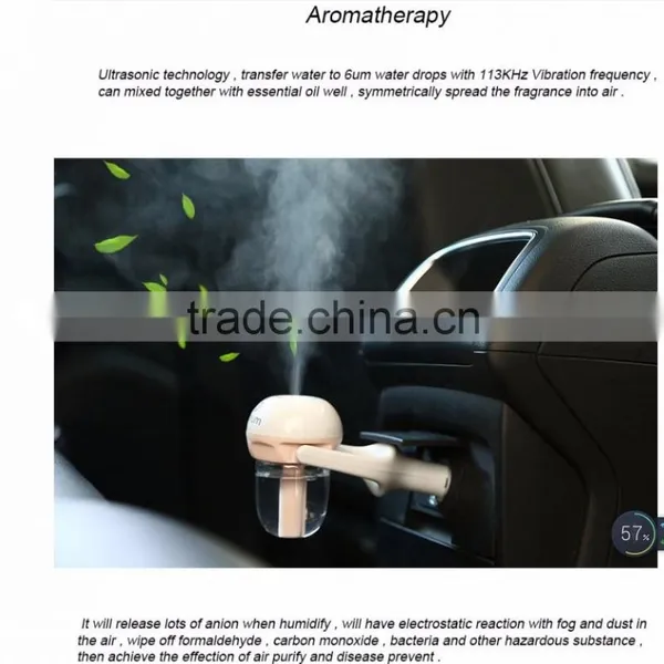 Hot Selling Rotating Nanum Mini Portable Car Humidifier photo-6