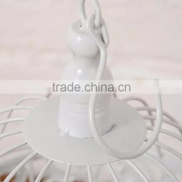 Metal White Wholesale Decorative Bird Cages Wedding photo-6