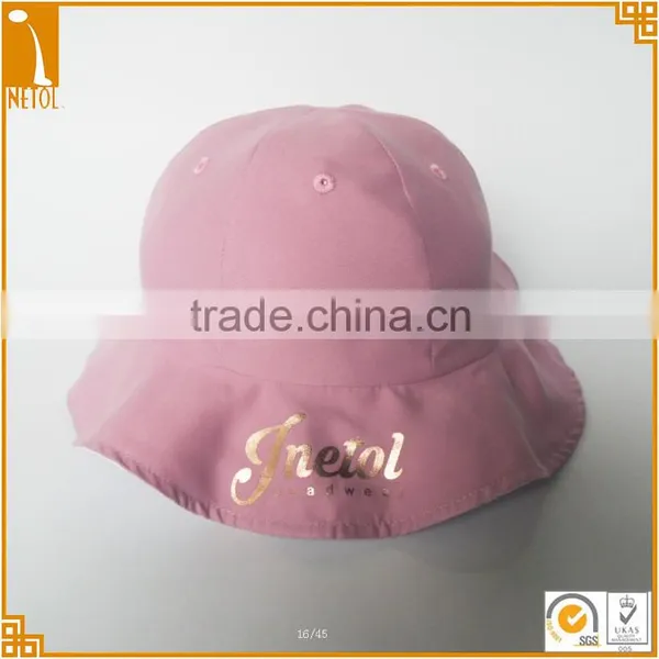 2016 Portable Different Colors Custom Lady Outdoor Bucket Hats With Bags photo-5