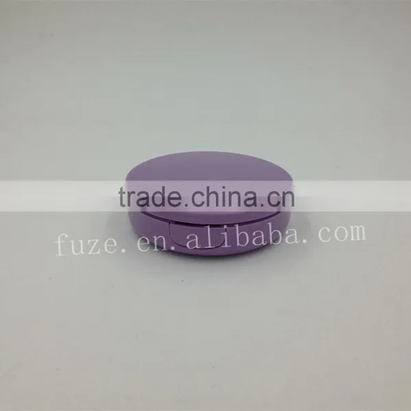 Round Cosmetic Pressed Powder Compact photo-3
