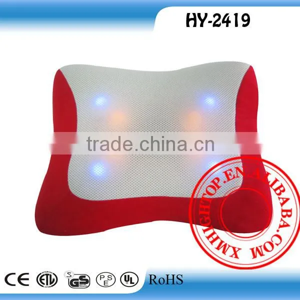 New Arrival Dual-use in Car or Home Infrared Shiatsu Back Massage Cushion