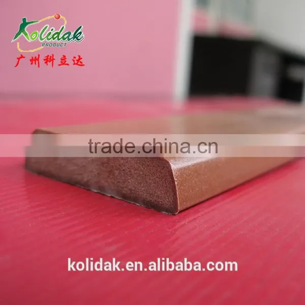 Wood Grain Foam Rectangle Pvc Profile Extrusion photo-3