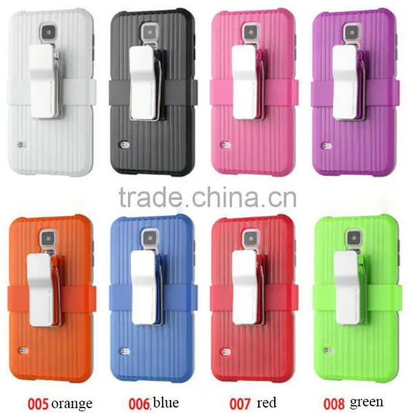 Factory Price Armor Phone Case TPU+PC Smartphone Support Clip for Samsung Galaxy Grand s3 s4 s5 Case photo-6