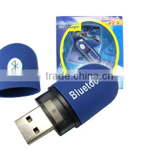 USB Wireless Bluetooth Dongle Adapter for Laptop Desktop Tablet Computer - BLUE photo-2