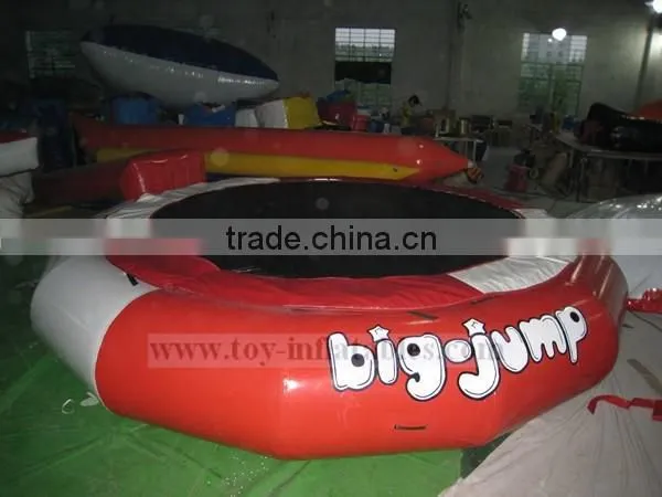 Best Quality 0.9mm Materials Floating Inflatable Water Park With Inflatable Water Trampoline photo-2
