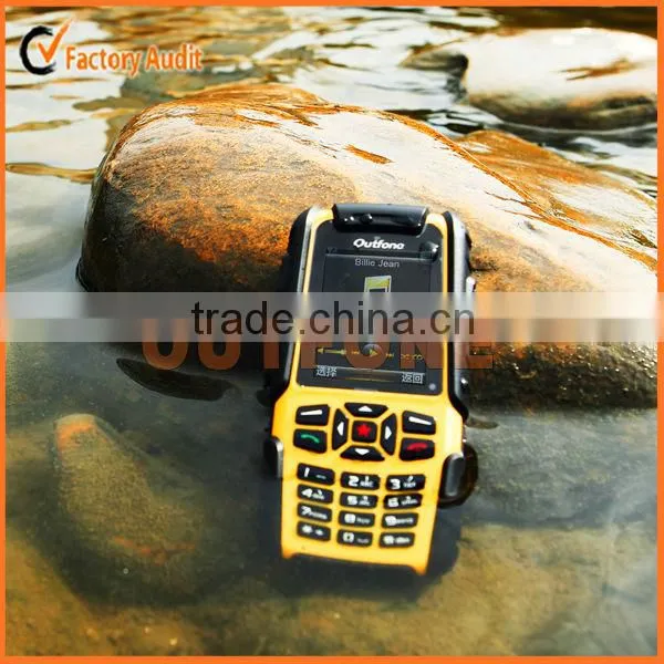 Rugged Mobile Phone IP67 Water, Dust and Crush Proof